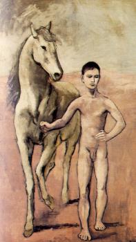 巴勃羅 畢加索 牽馬的男孩兒 巴勃羅 畢加索 牽馬的男孩兒